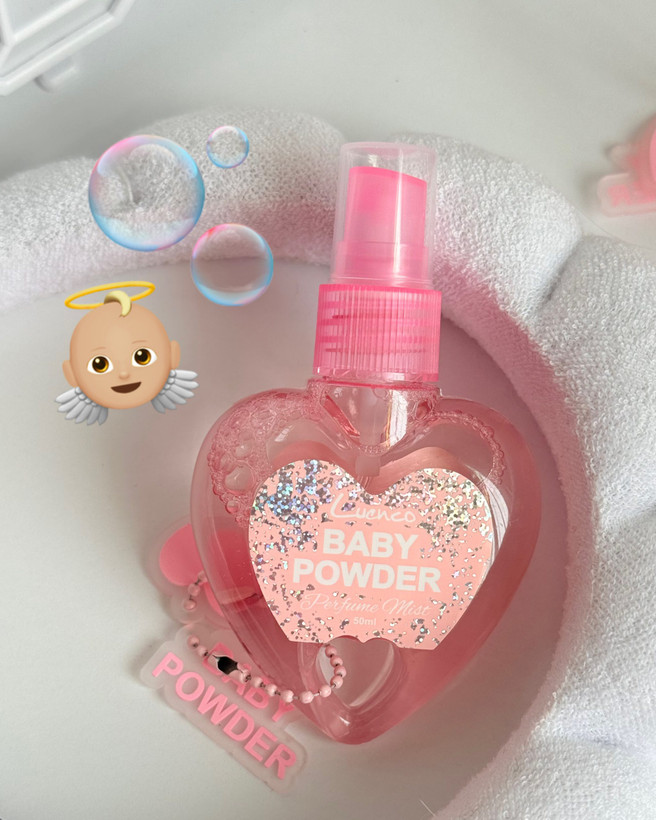 تصویر عطر بیکینی Luenco با رایحه پودر بچه و طراحی شیک و کاربردی