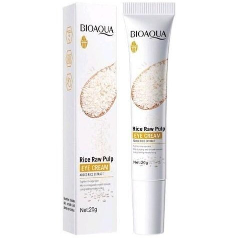 کرم دور چشم Bioaqua عصاره برنج برای حفظ رطوبت و لطافت پوست اطراف چشم