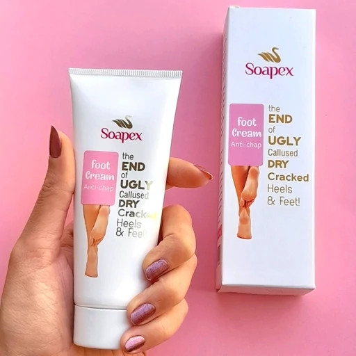 تصویر کرم ترک پا Soapex مناسب مراقبت از پاشنه و کف پا