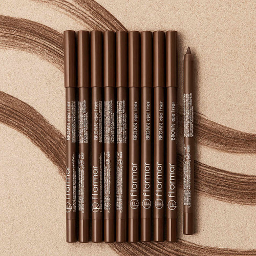 مداد چشم قهوه ای Flormar