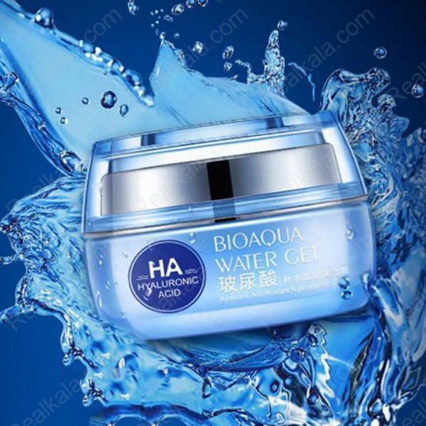 BIOAQUA HA Water Get Hyaluronic Acid Moisture Replenishment Cream کرم آبرسان هیالورونیک اسید بیوآکوا