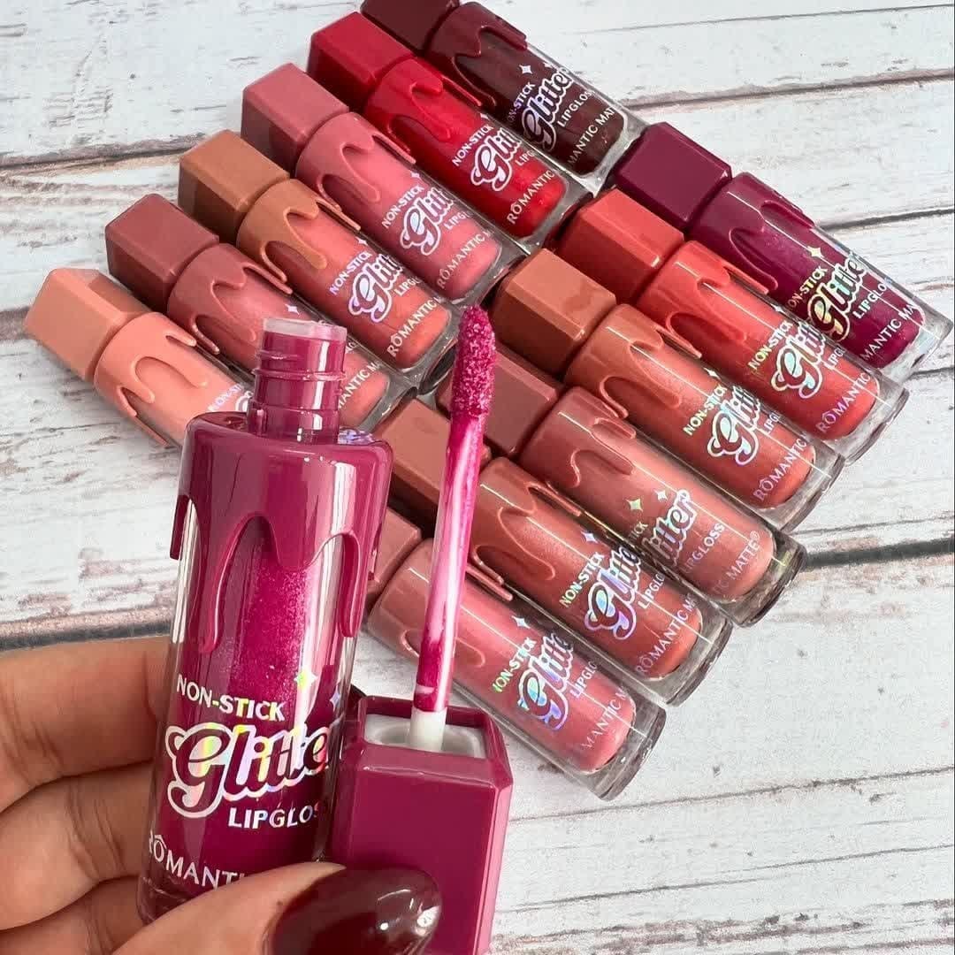 Kiss Beauty Glitter Lip Gloss رژ لب مایع شاین کیس بیوتی