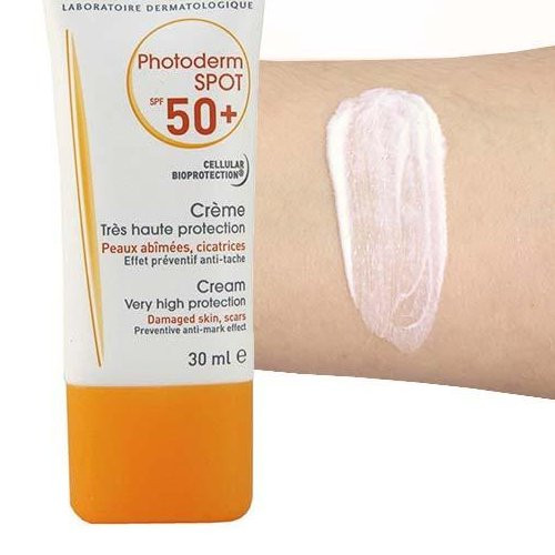 کرم ضد آفتاب Bioderma Photoderm Spot Cream با SPF50 برای محافظت از پوست در برابر آفتاب