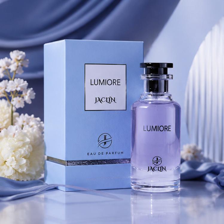 خرید عطر زنانه Jaclin Lumiore با طراحی شیشه لوکس