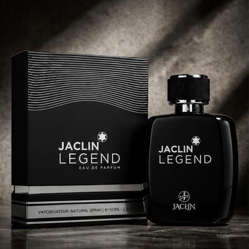 خرید عطر مردانه Jaclin Legend با طراحی لوکس مشکی