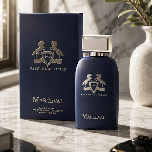 خرید عطر مردانه Jaclin Marceval با طراحی لوکس سرمهای