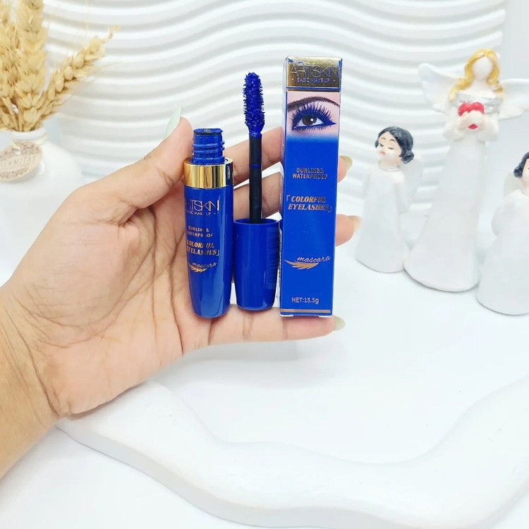 ریمل حجم دهنده و پر پشت کننده رنگ آبی آرت اسکین Art Skin حجم 15.5 گرم