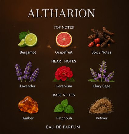ادکلن Altharion ژاکلین با طراحی لوکس و رایحه مردانه