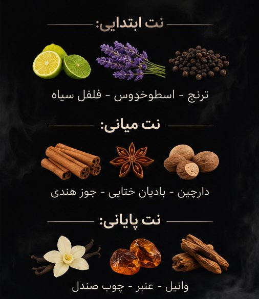 ادکلن Savage Elixir ژاکلین با طراحی مشکی و رایحه مردانه و جذاب