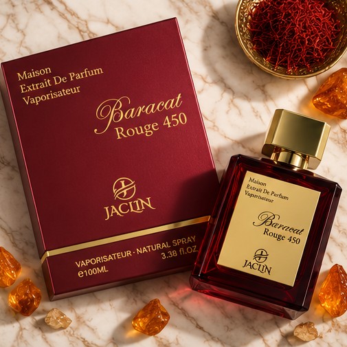 خرید ادکلن Jaclin Baracat Rouge 450 با رایحه گرم و کهربایی