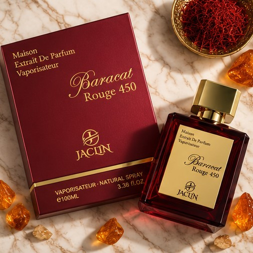 خرید ادکلن Jaclin Baracat Rouge 450 با رایحه گرم و کهربایی
