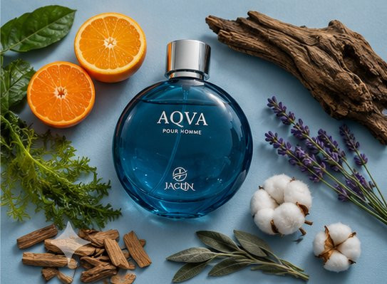 ادکلن Jaclin Aqva Pour Homme مردانه با رایحه خنک و دریایی